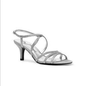 Nina silver sandal